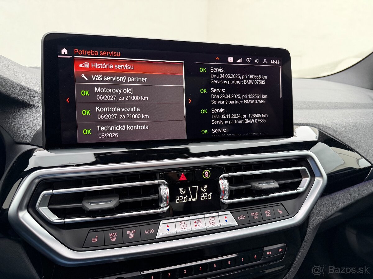 BMW X3 xDrive 30d Twin-turbo 210kw 2022 - 14