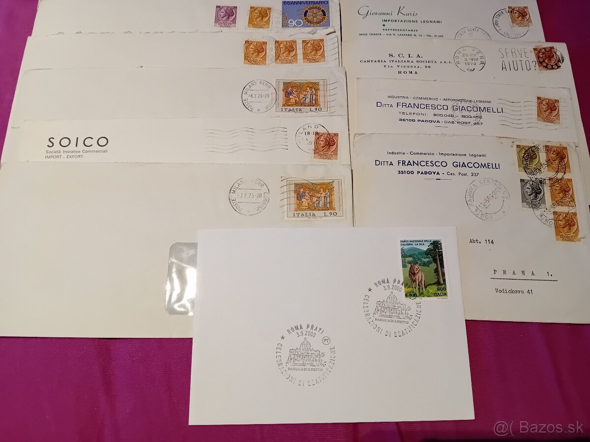 Známky Taliansko v albume - 14