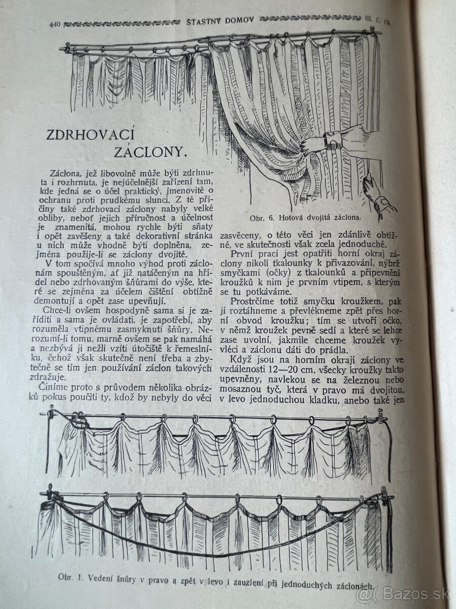 Časopis Šťastný domov - kompletný III. ročník (1906 - 1907) - 14