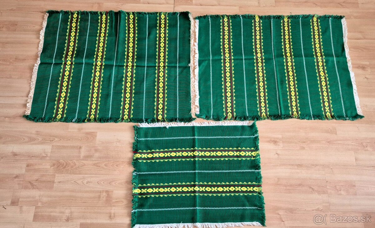 Tkane obrusky, prestieranie, preberanie - 14