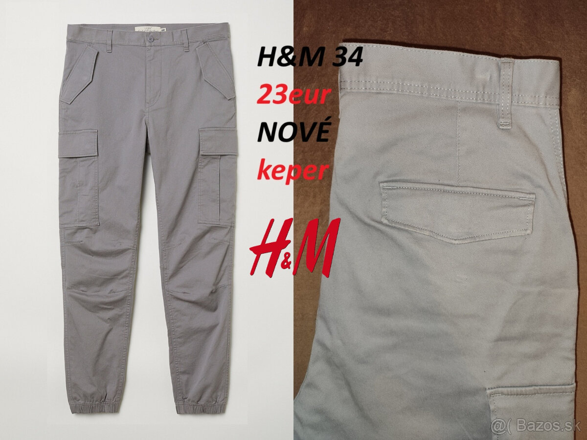 Cargo nohavice HM (Kapsáče) - 14