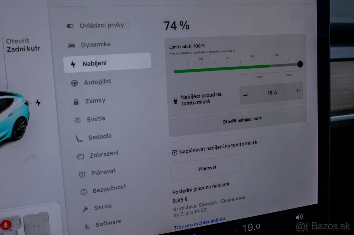 Tesla Model 3 Performance AWD 377KW / PREVERENÉ - 14