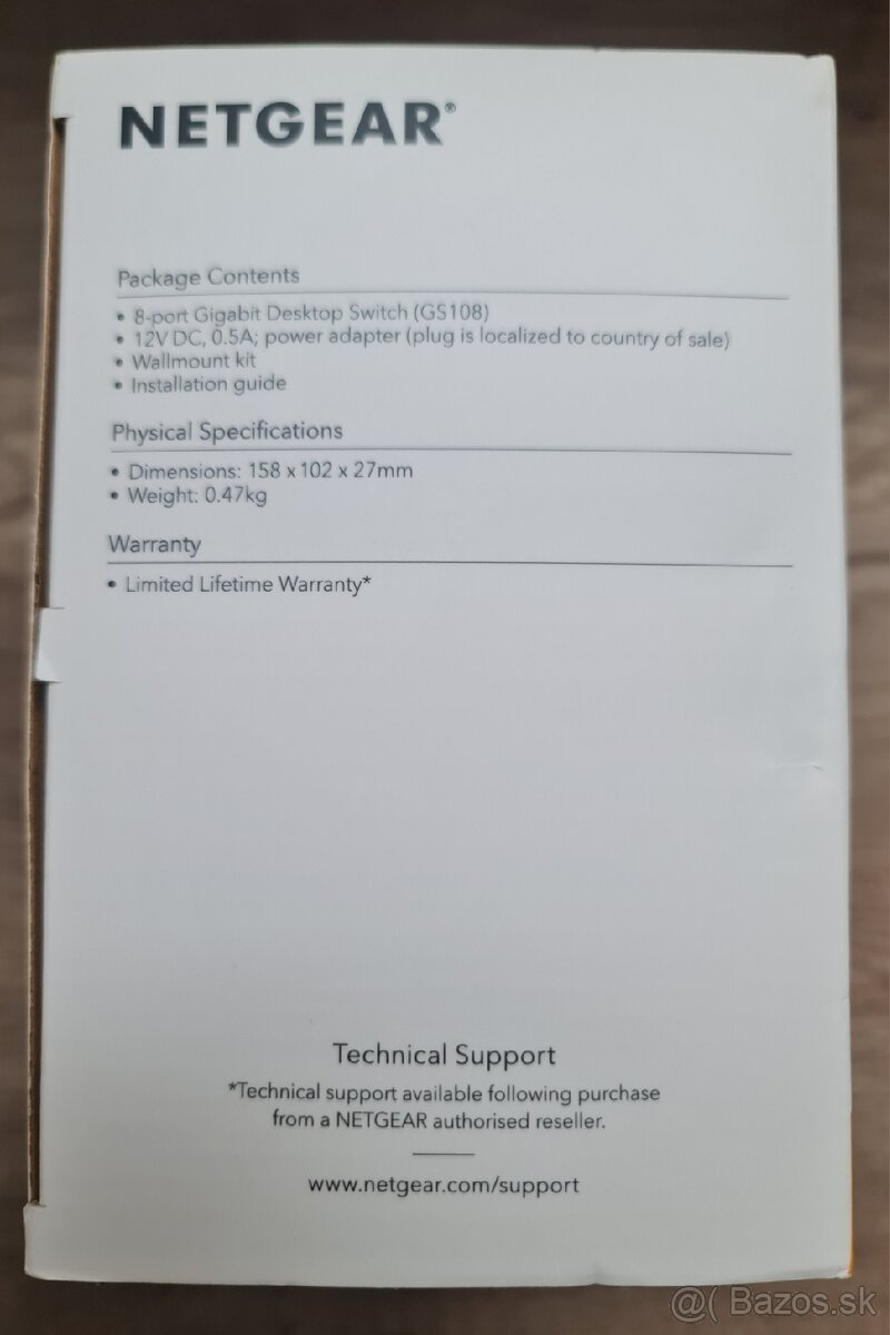 Netgear ProSAFE GS108 GbE switch - 14