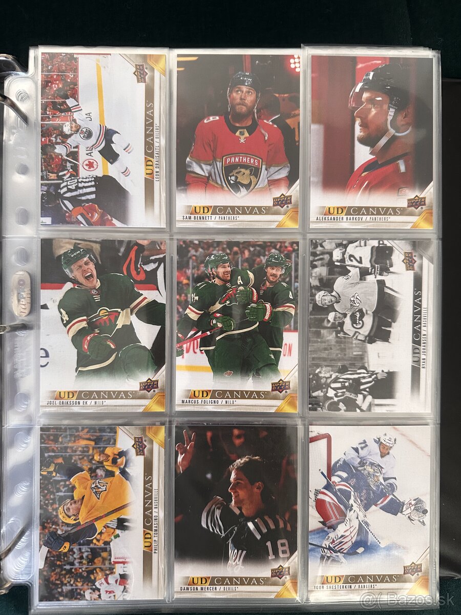 Hokejové kartičky 1 - 14