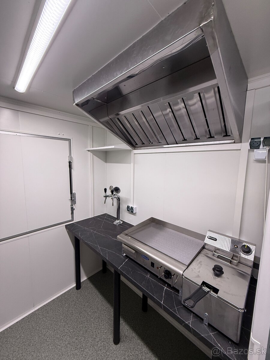 Gastro príves / foodtruck 3 m / 3,5 m / 4 m Gastro stánok - 14