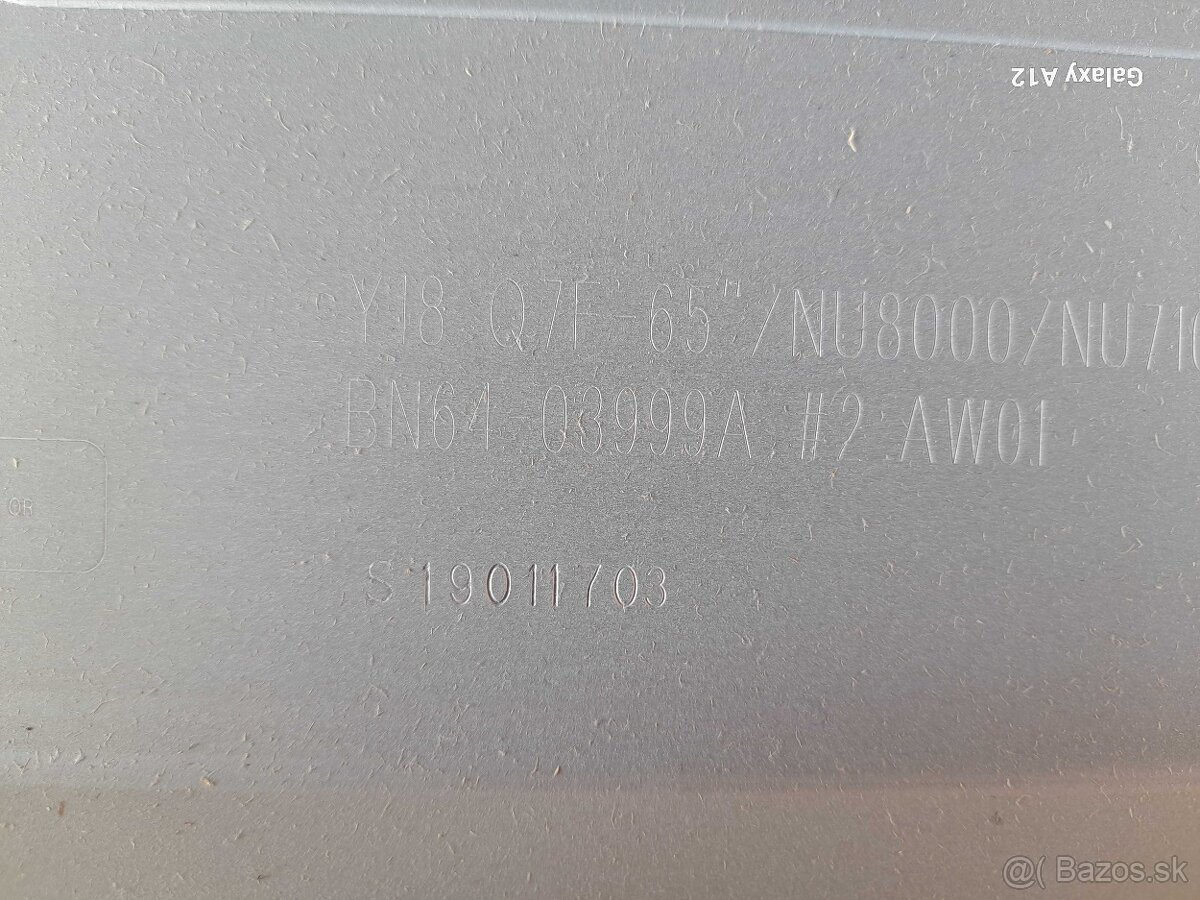 Náhradné diely na TV Samsung UE65NU8002T - 14