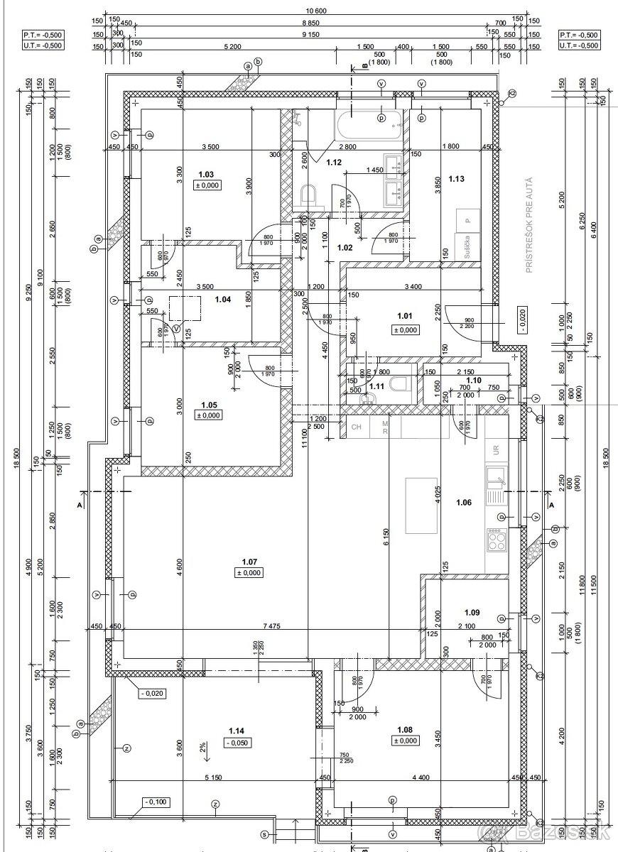 Na predaj moderný rodinný dom vo vysokom štandarde – Gyňov - 14