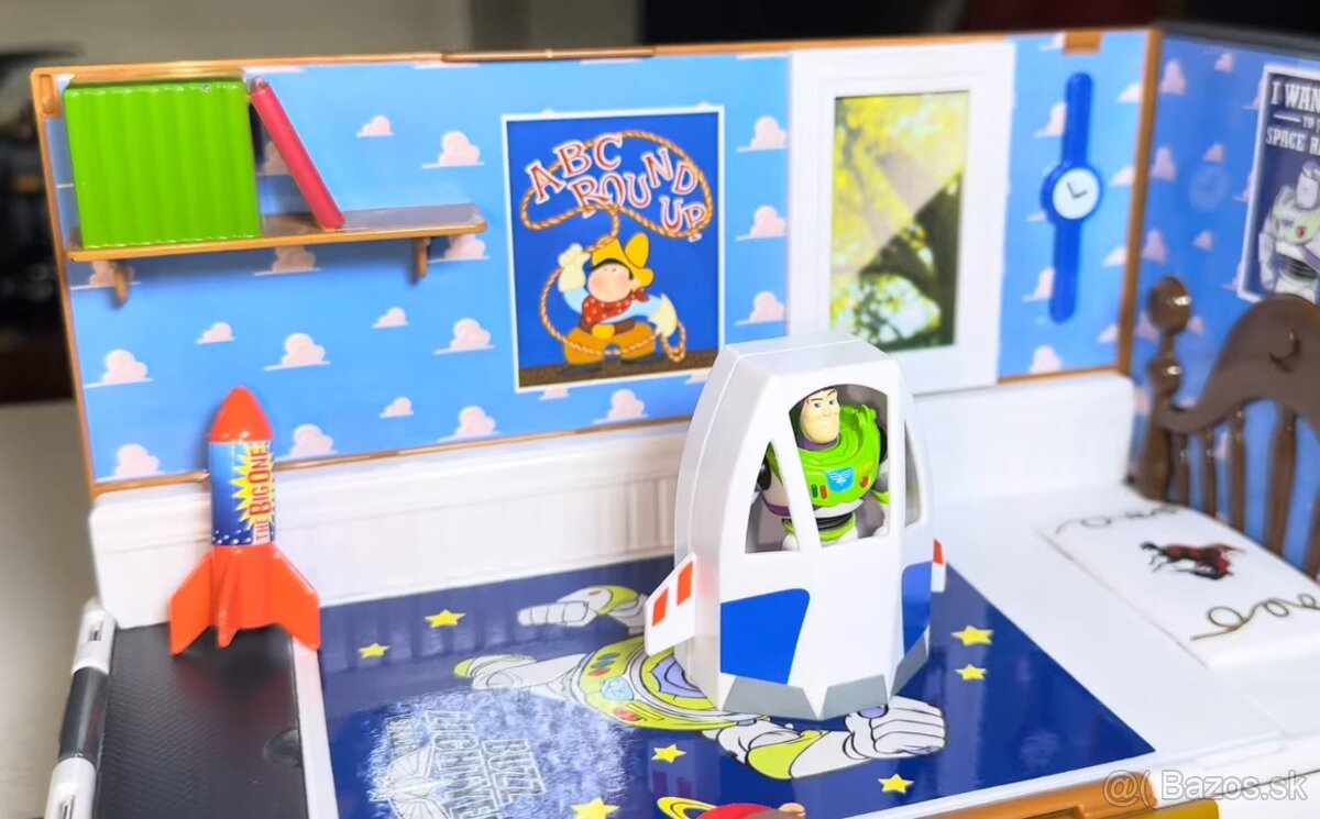 Toy Story dodávka EGGMAN MOVERS/Andyho izba original - 14