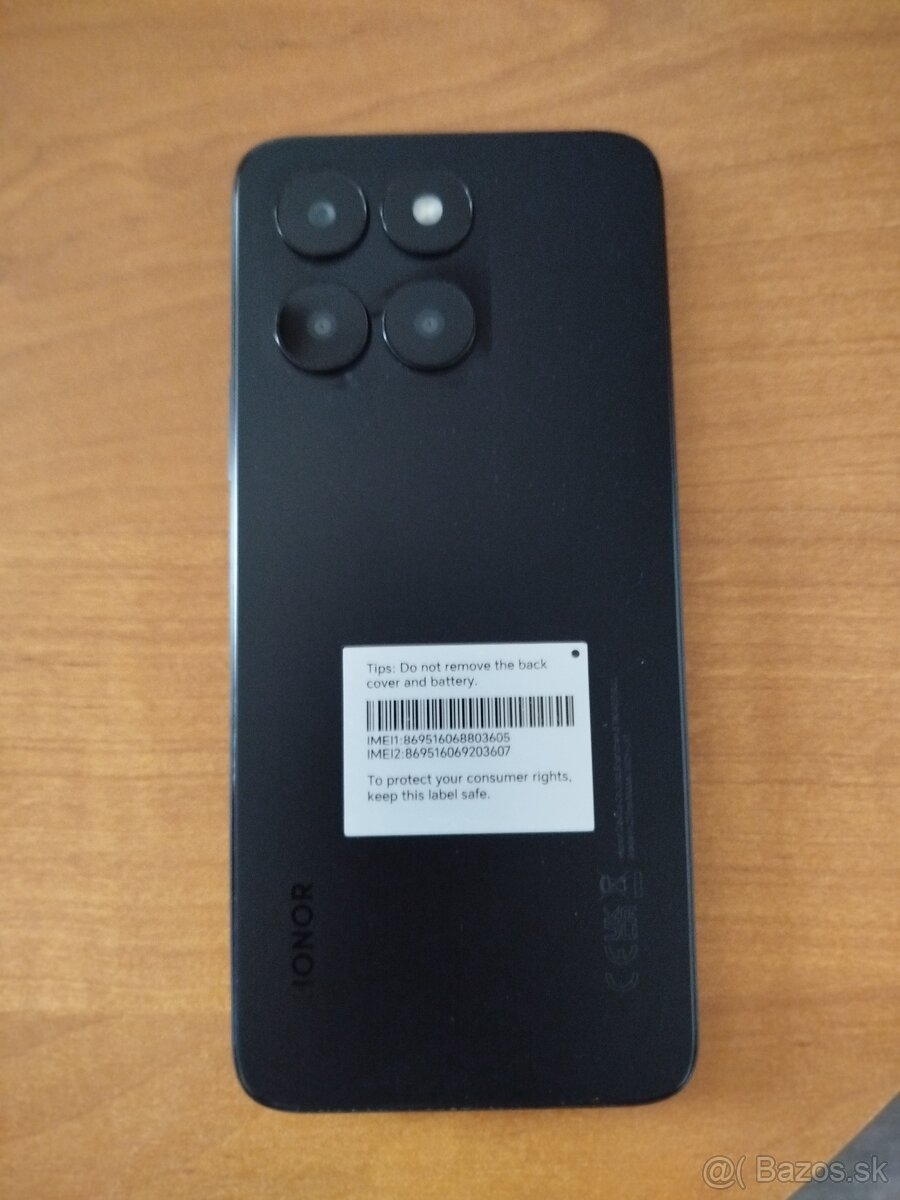 Predám Honor X6a v čiernej farbe+puzdro+ ochranné sklo - 14