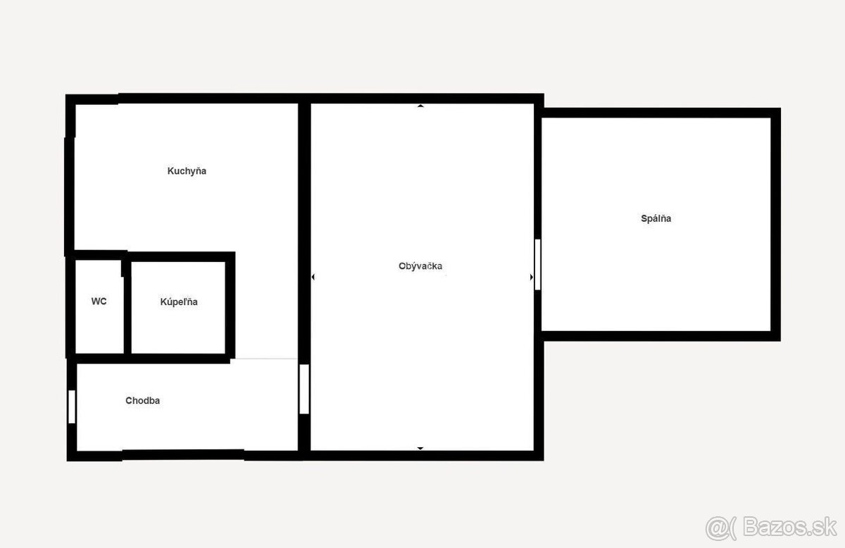 PREDAJ: 2-izbový byt s balkónom v Martine – časť Sever - 14