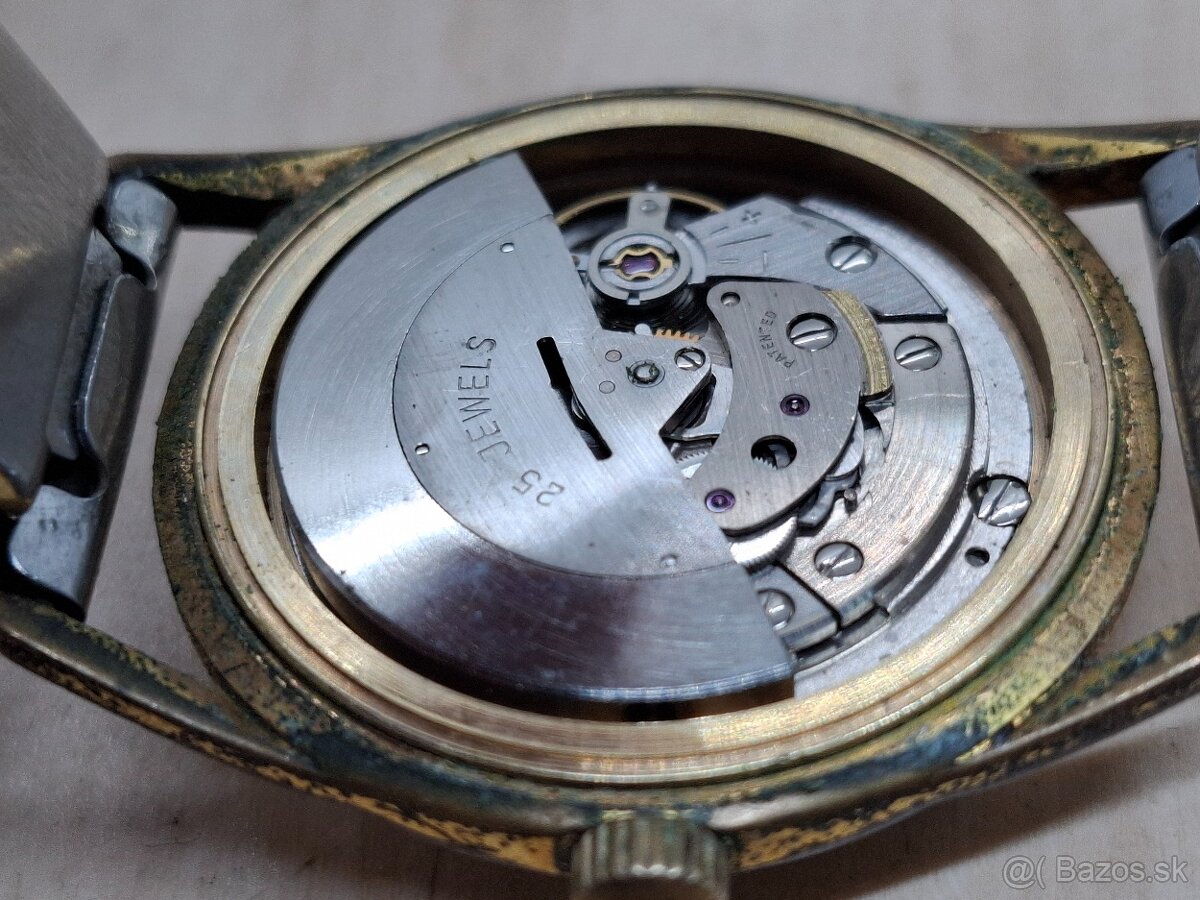 Predám funkčné náramkové hodinky LECA Automatic 25 jewels sw - 14