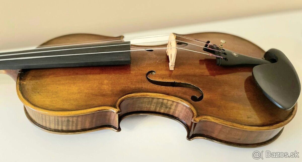 husle 4/4 model Stradivari ( olejovy lak) - 14