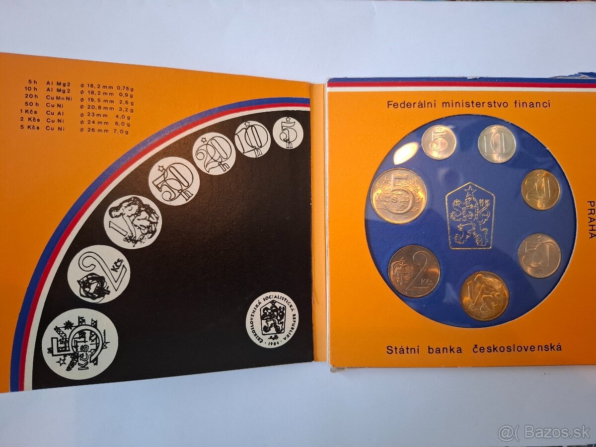 Ponukam na predaj sady minci 1984-1990 - 14