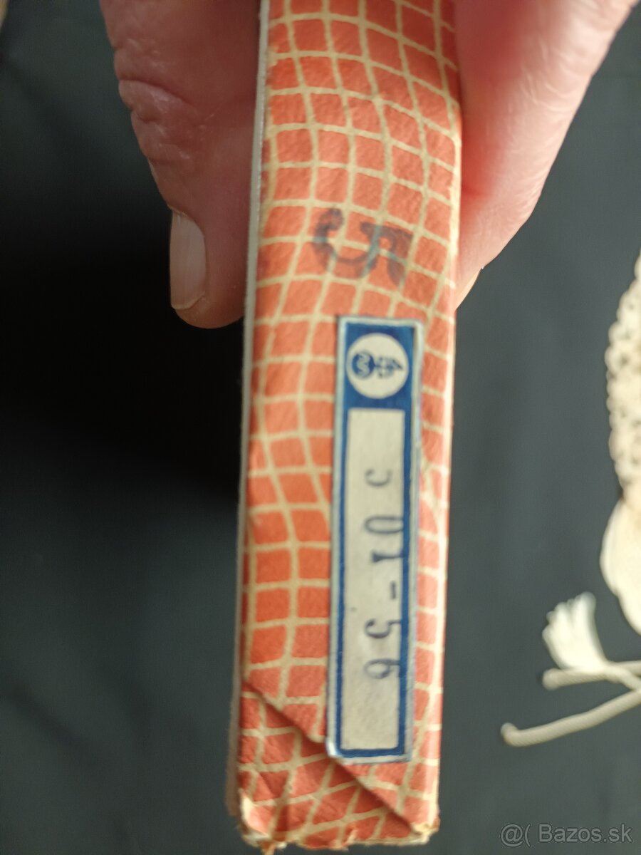 Originál . starožitné ecru čipkové golieriky - 14