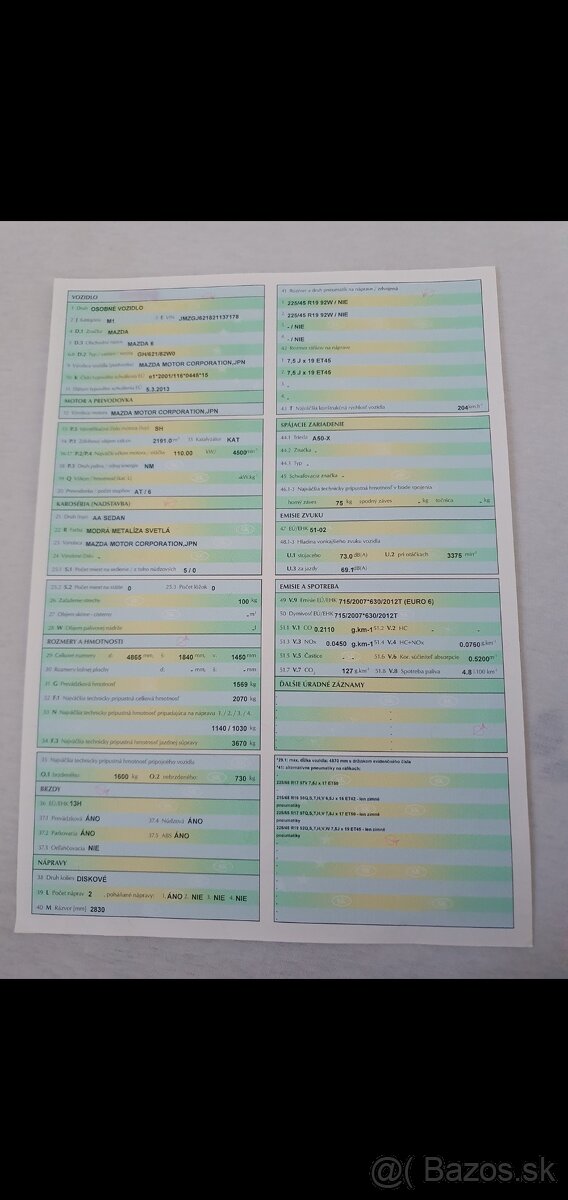 Mazda 6 2,2D 110KW - 14