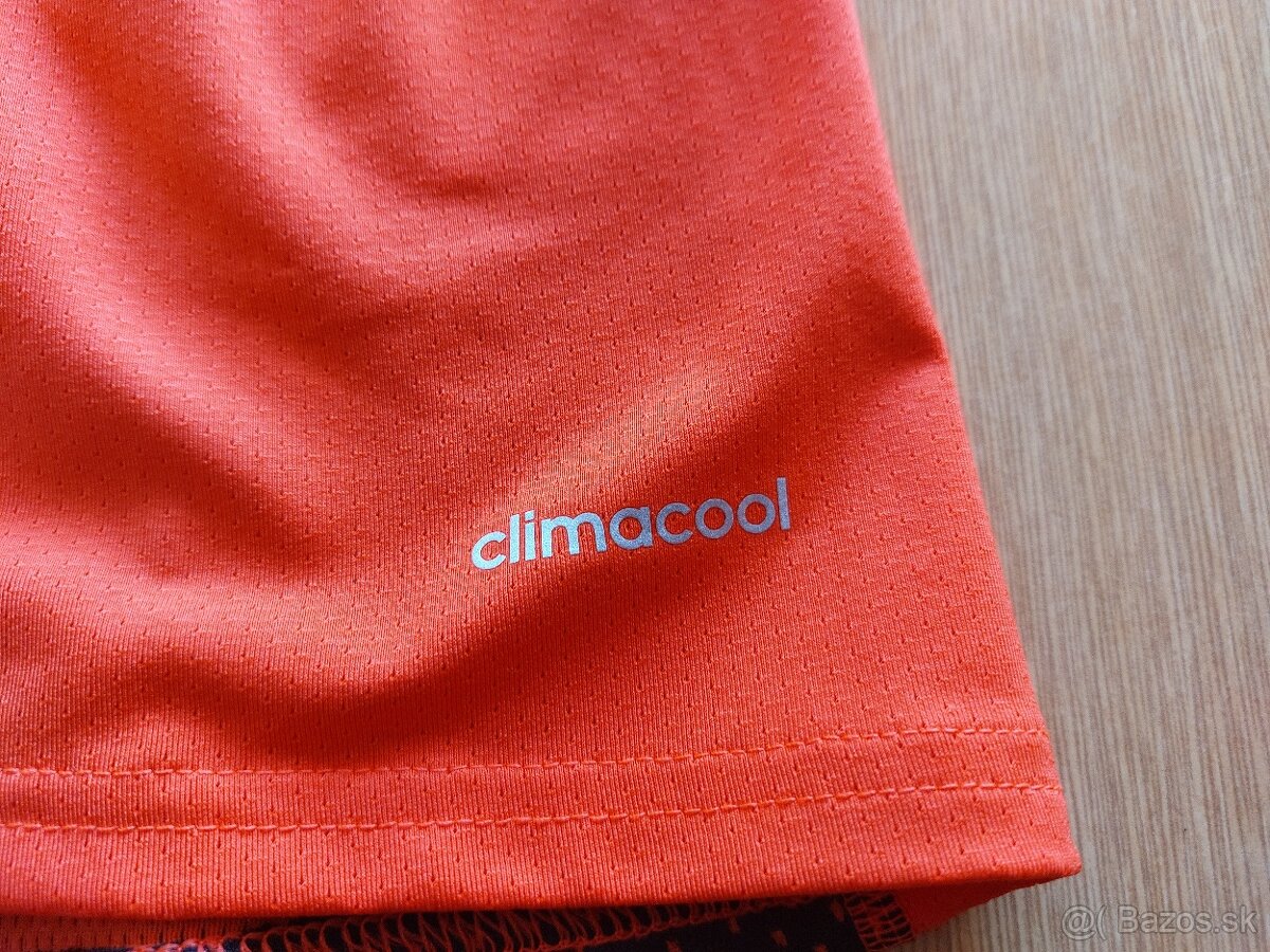 Nové kompresné tričká Adidas TECHFIT (M/L) – Modré/Oranžové - 14