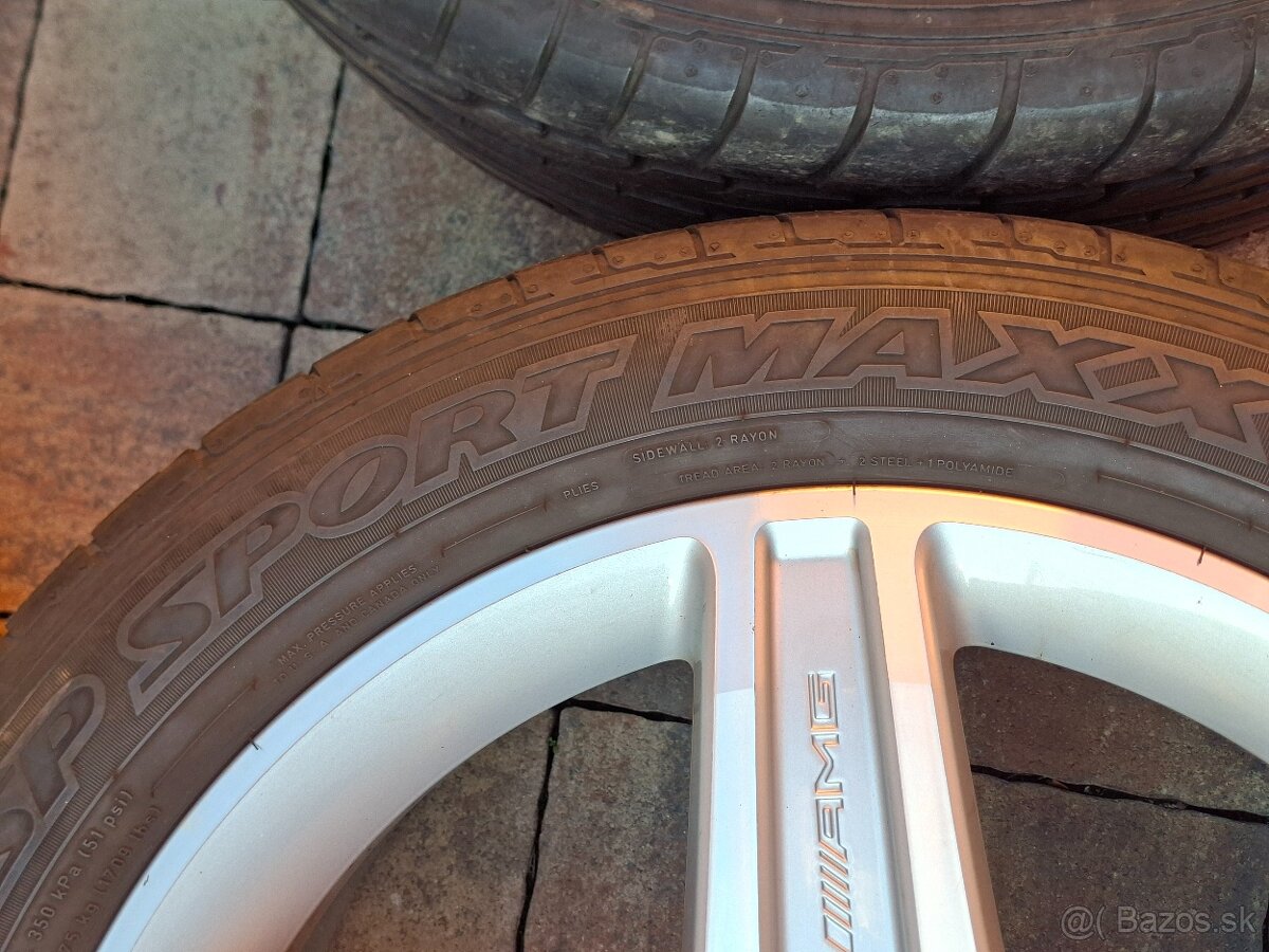 Predám hlinikové disky org.Mercedes GLK-AMG--R19-dvojrozmer - 14