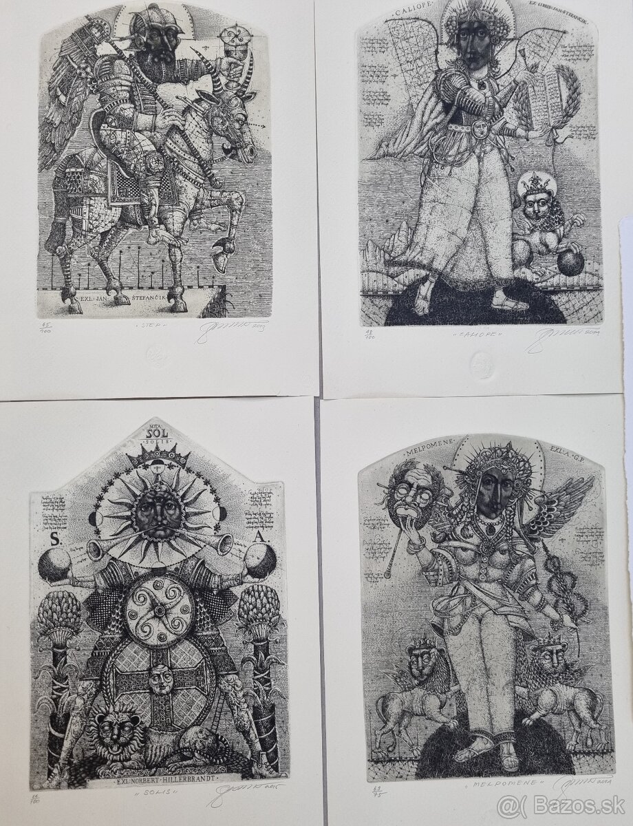 Predám grafiky-od rôznych autorov. - 14