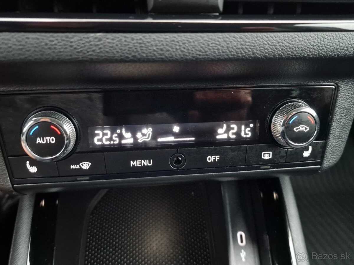 Škoda Scala 1.0 TSI Style Full led 70kW Facelift SR 1majiteľ - 14