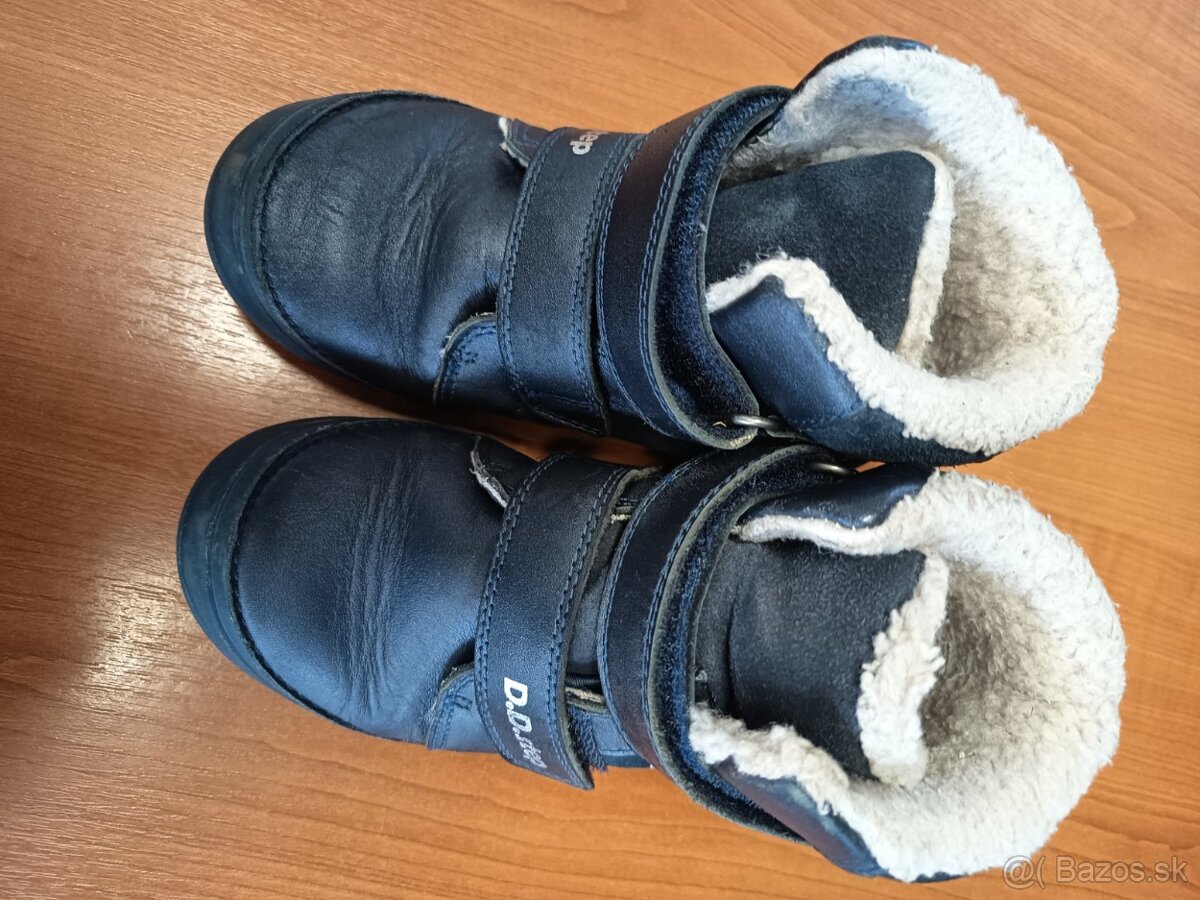 Zimné topánky DD STEP svietiace v tme, 30- VD 19 cm - 14