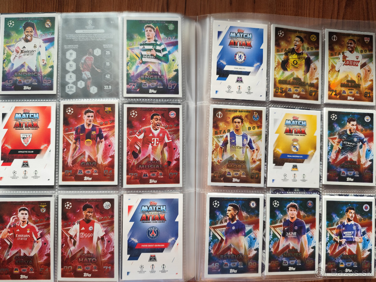 Futbalové kartičky Match Attax 2025/26 - 14