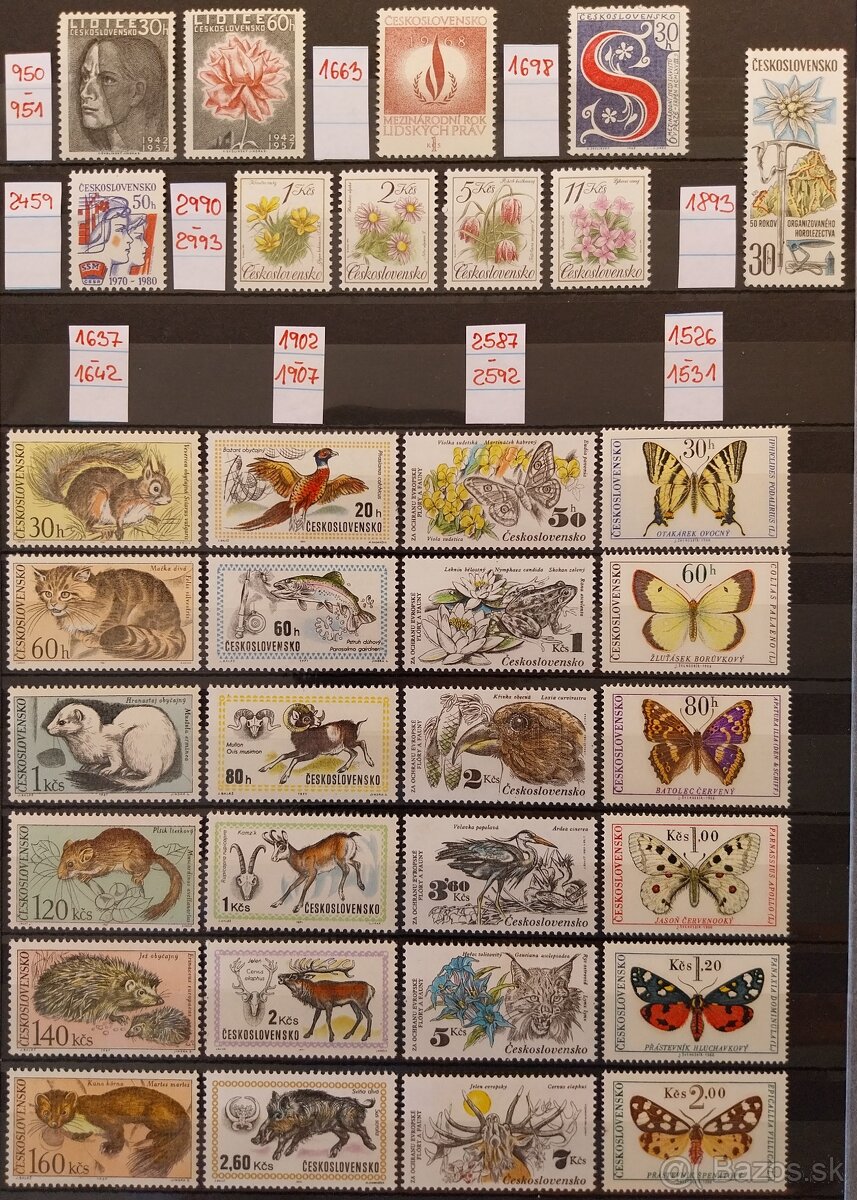 Známky ČSR – 4 - 14