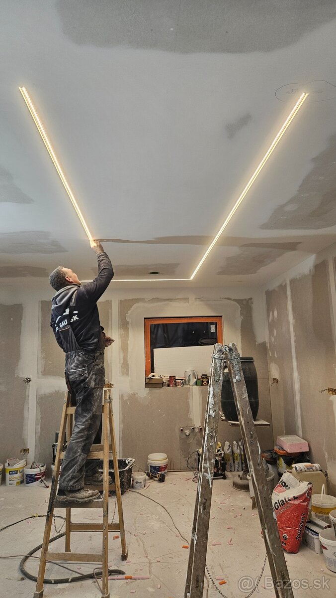 Výstavba domov, hrubá stavba, základová doska, betónové plot - 14