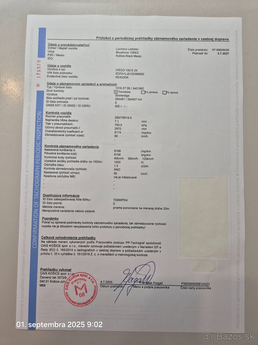 Predám Iveco Eurocargo ML150E24 valník - 14