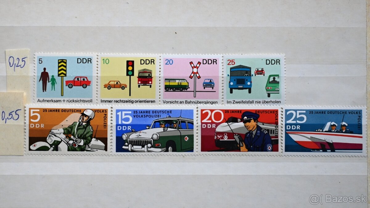 Známky - letectvo, loďstvo a doprava bez pečiatky - 14