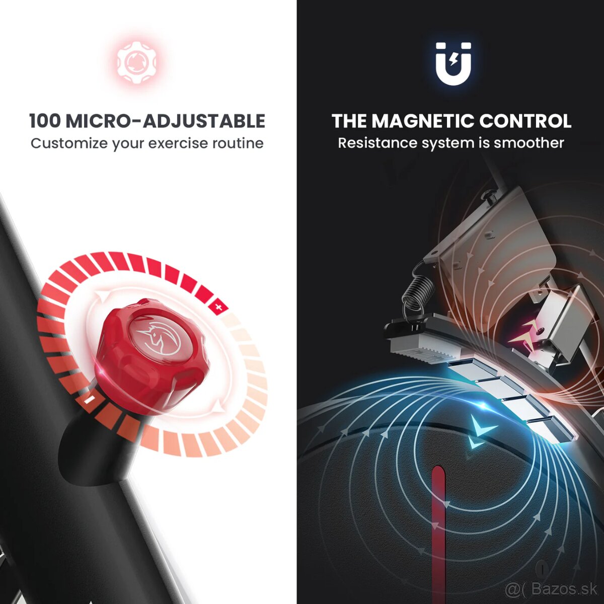 YESOUL S3 stacionárny bicykel - 14