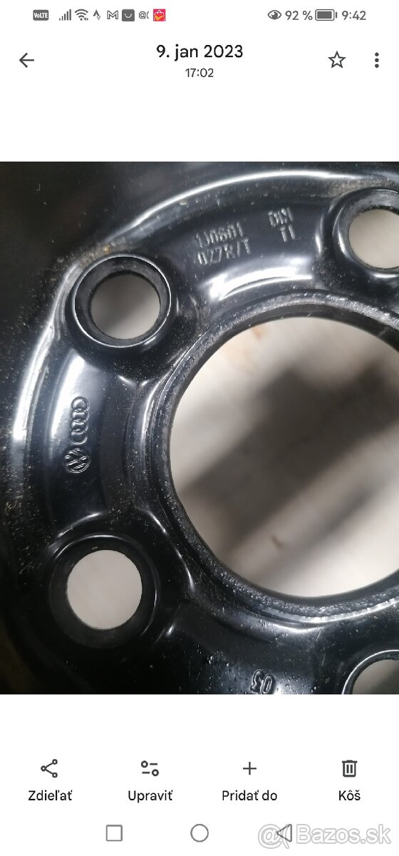 Plechače Škoda, W, Seat 14,15,16 - 14