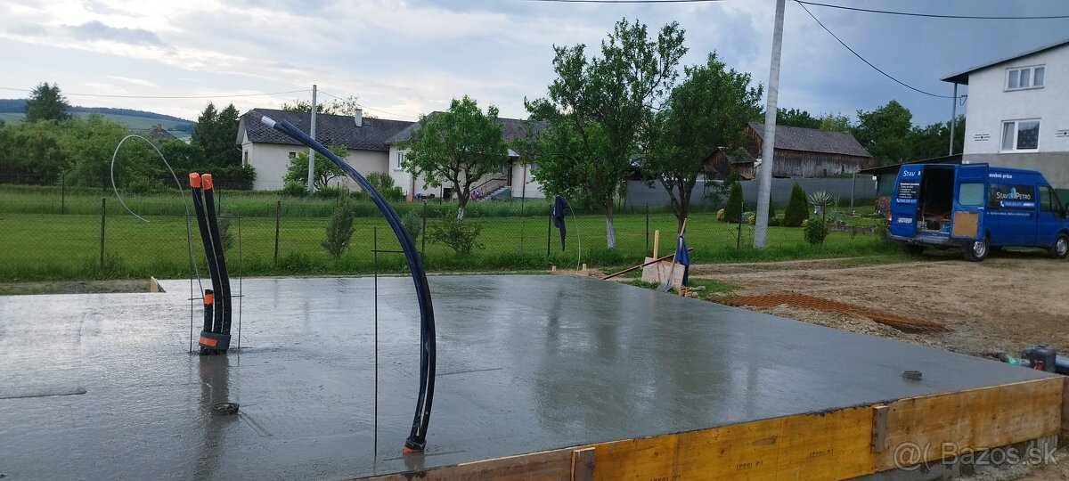 Základová doska, základy pod dom, - 14