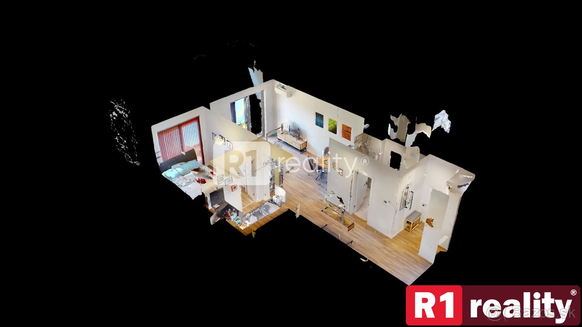 Na prenájom 2 izbový byt 45 m2 + terasa 15 m2 + 30 m2 predzá - 14