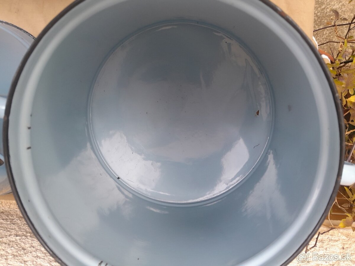 Smaltované riady chalupárske dekorácie . - 14