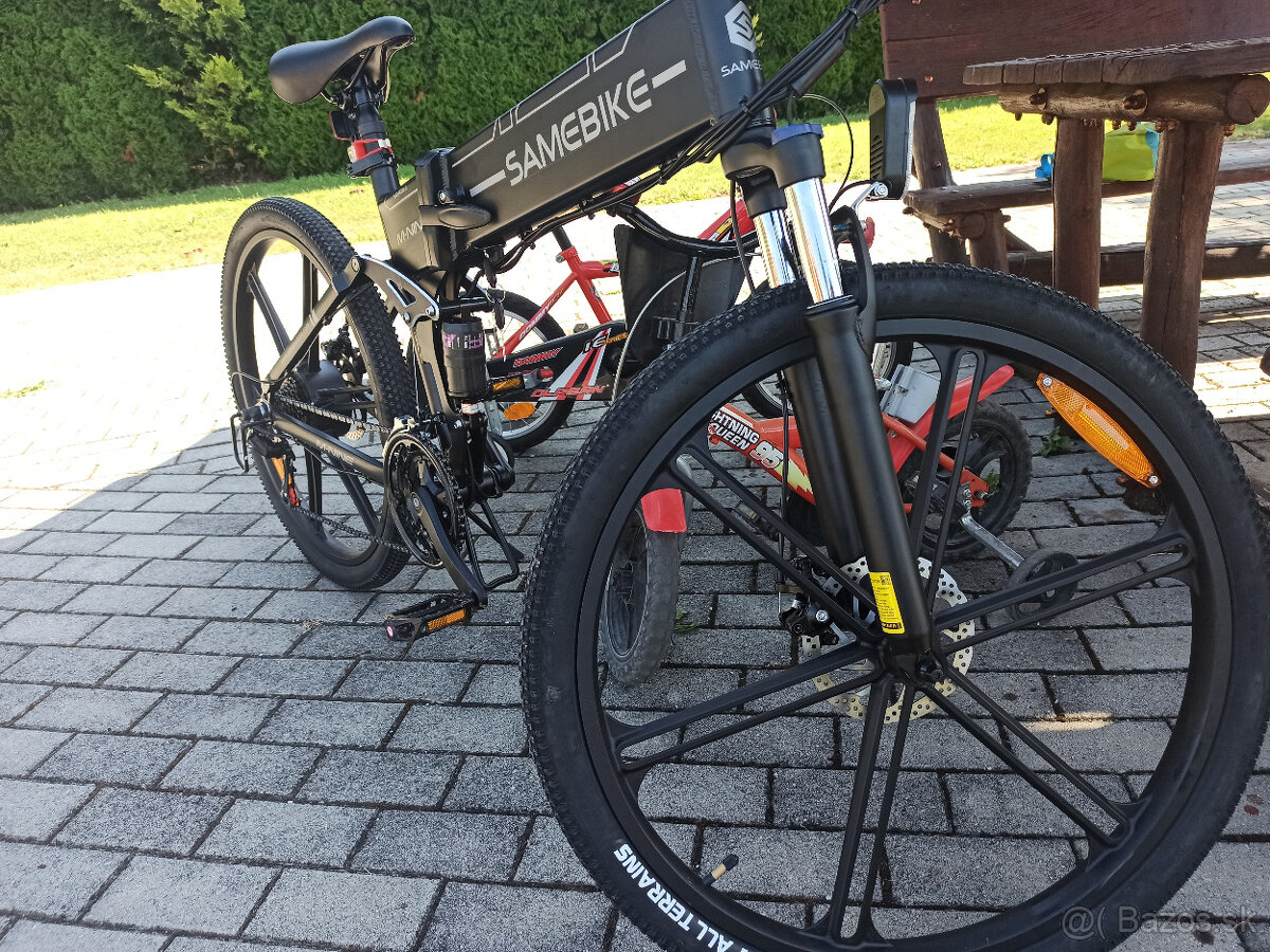 Novy namakany e-bike SAMEBIKE LO26-II - 14