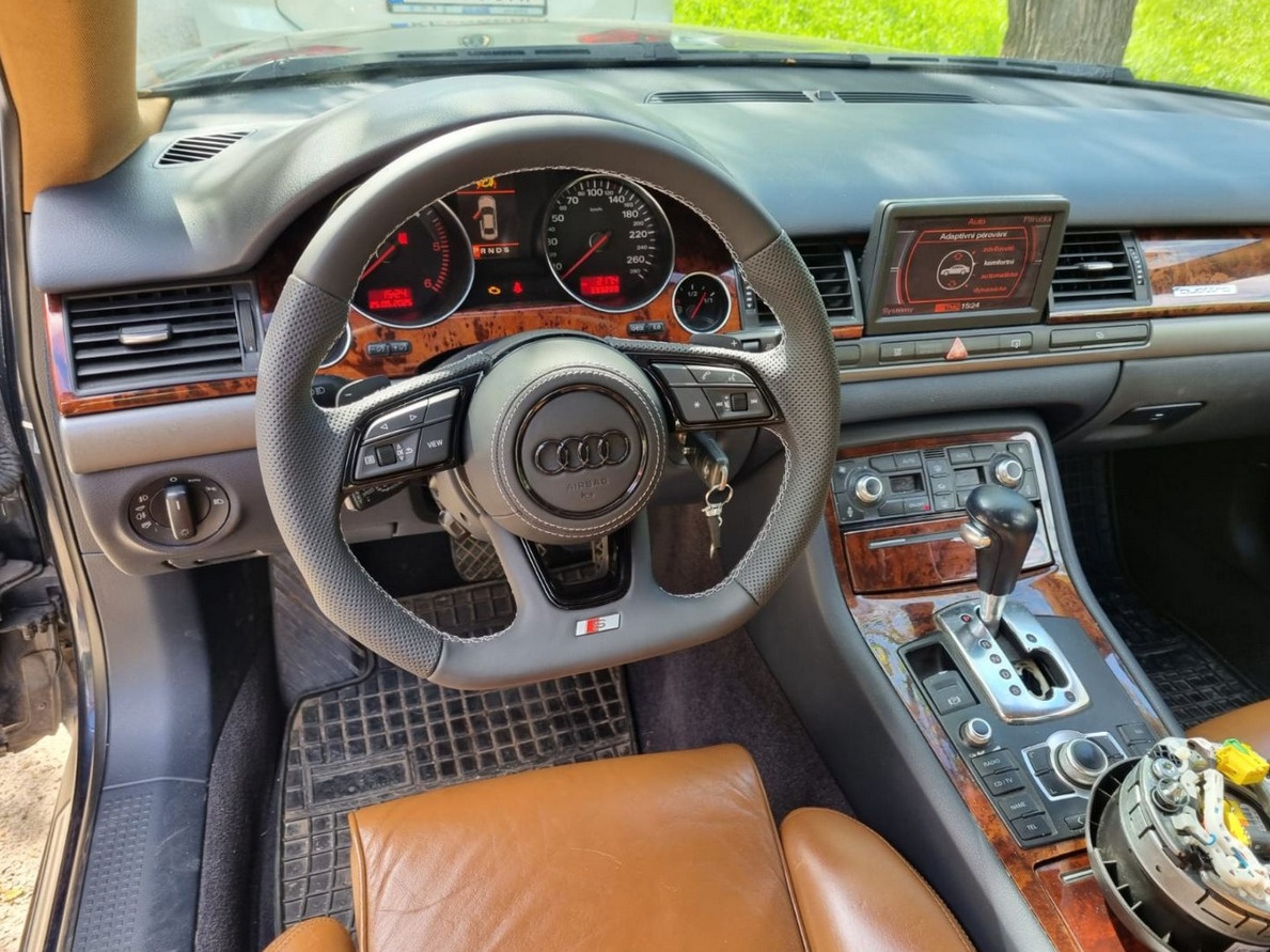 AUDI SLINE VOLANT MULTIFUNKCNY S PÁDLAMI A3 A4 A5 A6 Q5 Q7 - 14