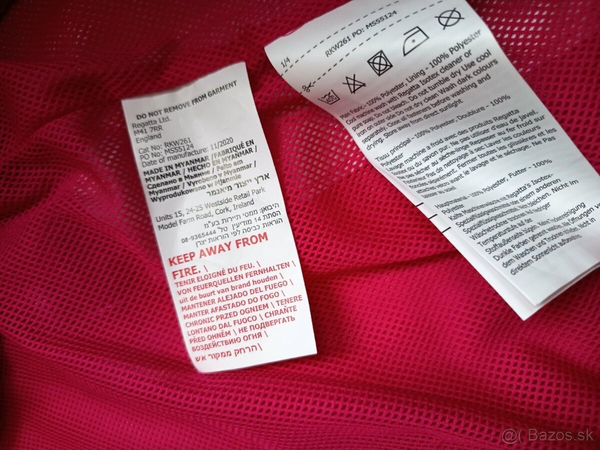 Nova outdoorová bunda 5-6 rokov Regatta - 14