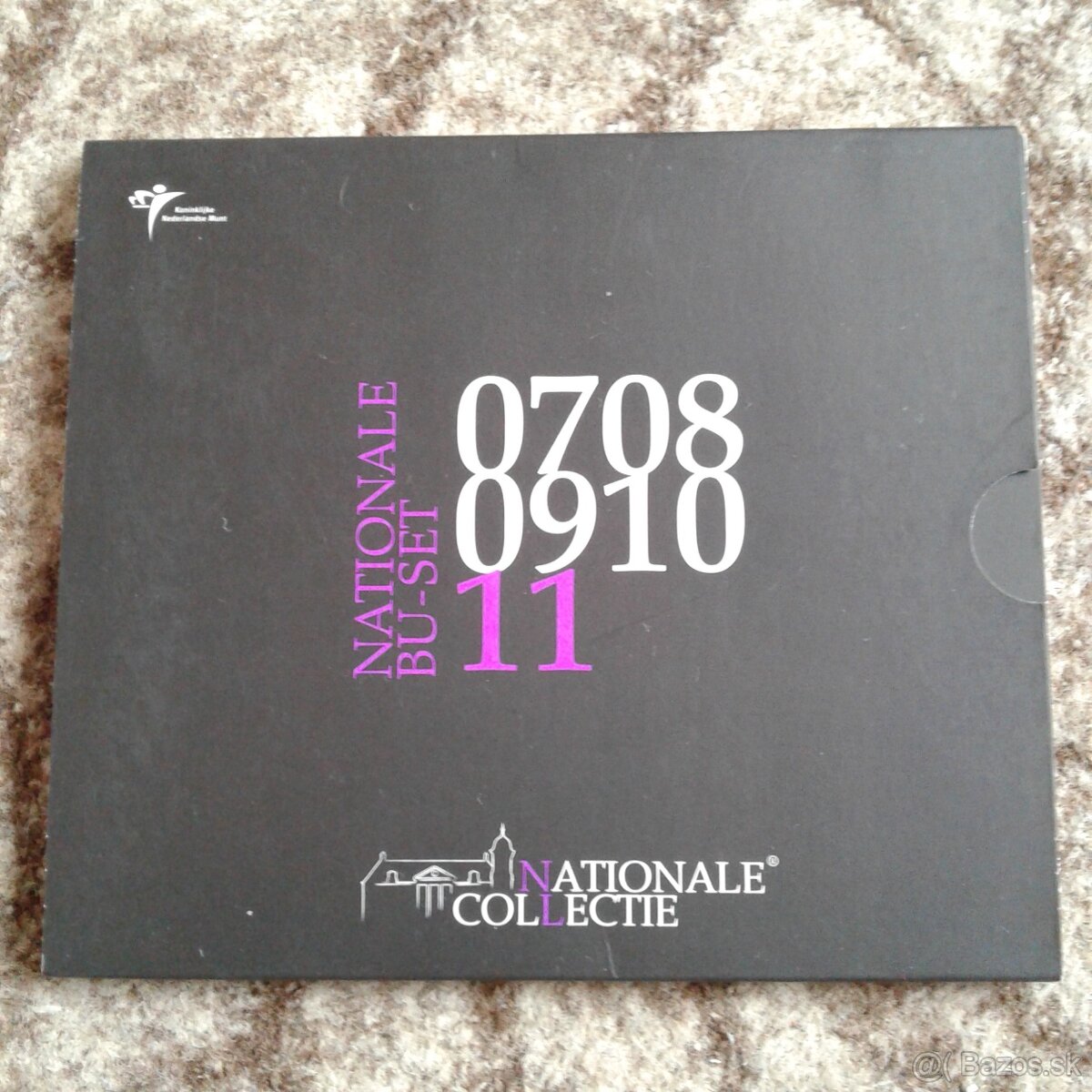 Euromince sada Holandsko 2007 - 2011 - 14