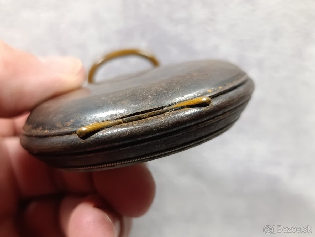 Obrovské 67mm, 200g kapesní hodinky REGULATEUR na díly - 14