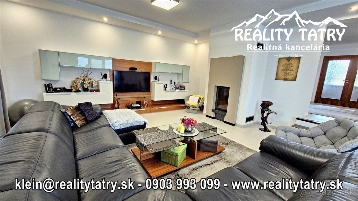 EXKLUZÍVNY Rodinný dom s nádherným výhľadom - Veľká Lomnica - 14