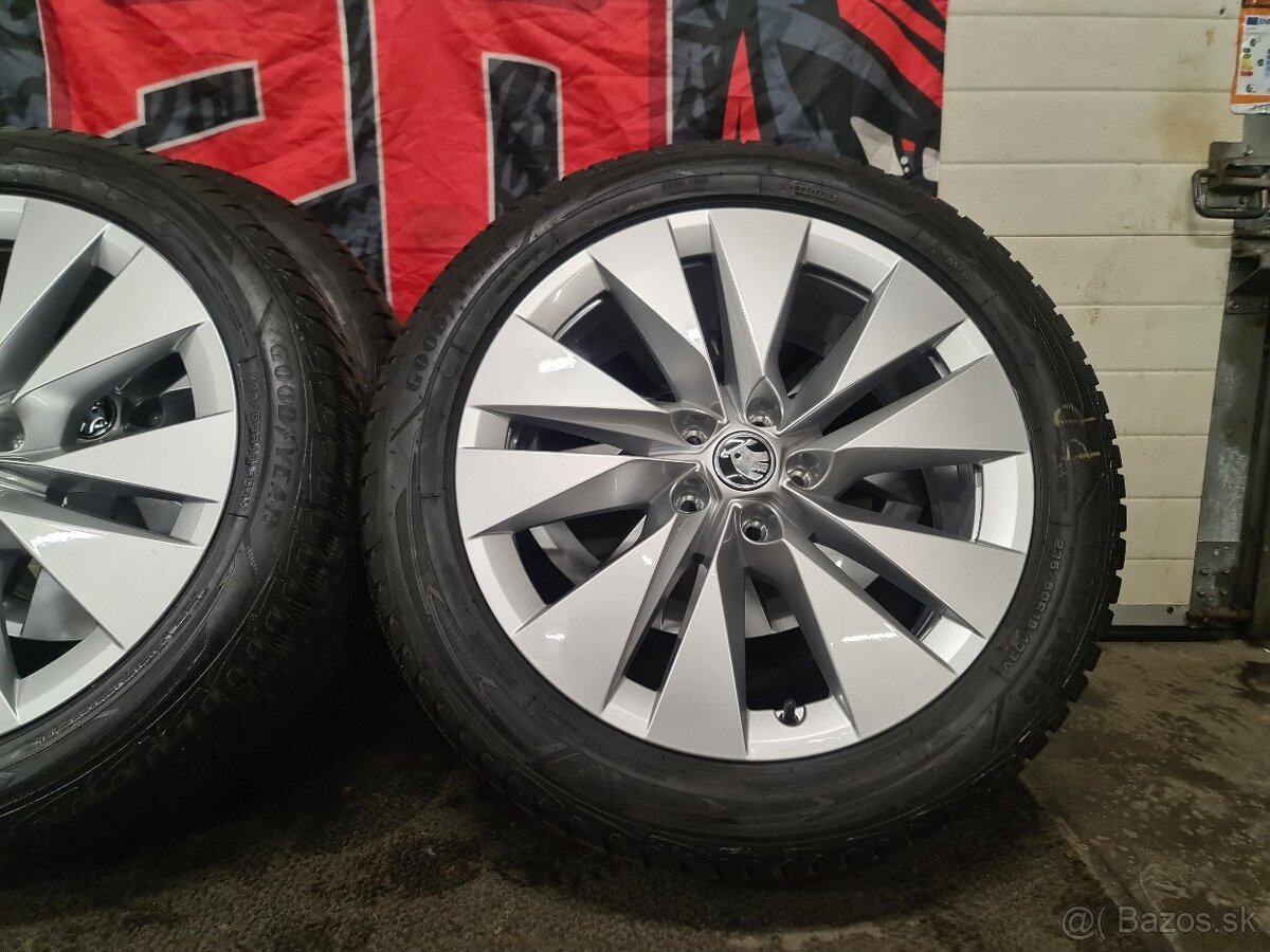 5X112 R19 ŠKODA + ZIMNE PNEU 235/50 R19 - 14