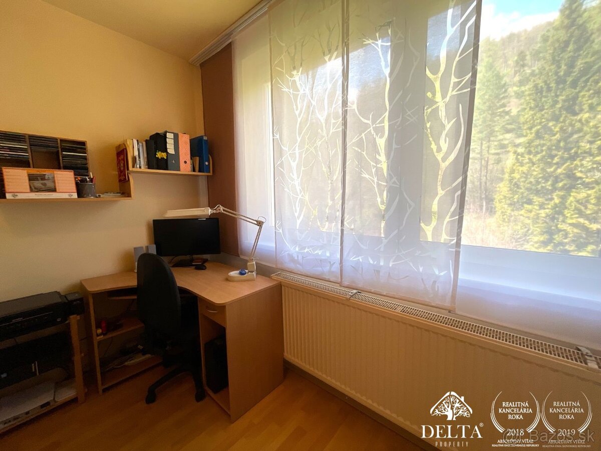 DELTA - NA PREDAJ 3-IZBOVÝ BYT s GARÁŽOU - vlastné kúrenie, - 14
