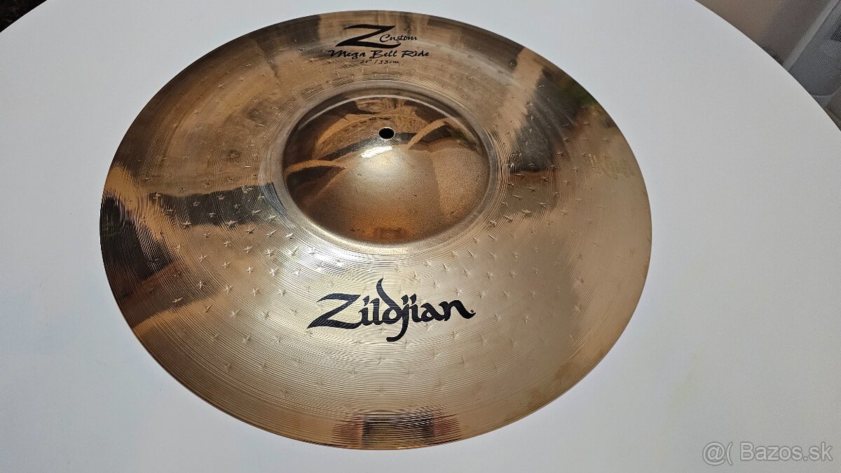 ZILDJIAN Z CUSTOM MEGA BELL 21" RIDE - 14