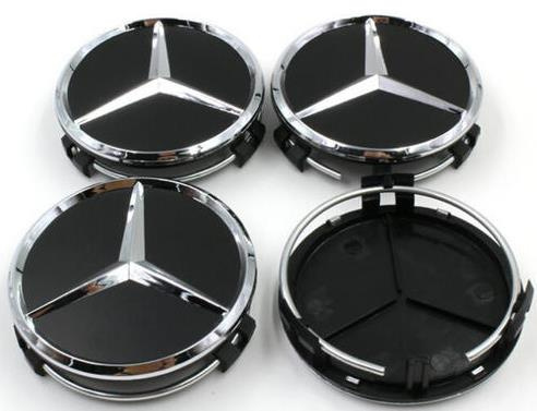 Stredové pukličky - krytky MB & BMW - 14