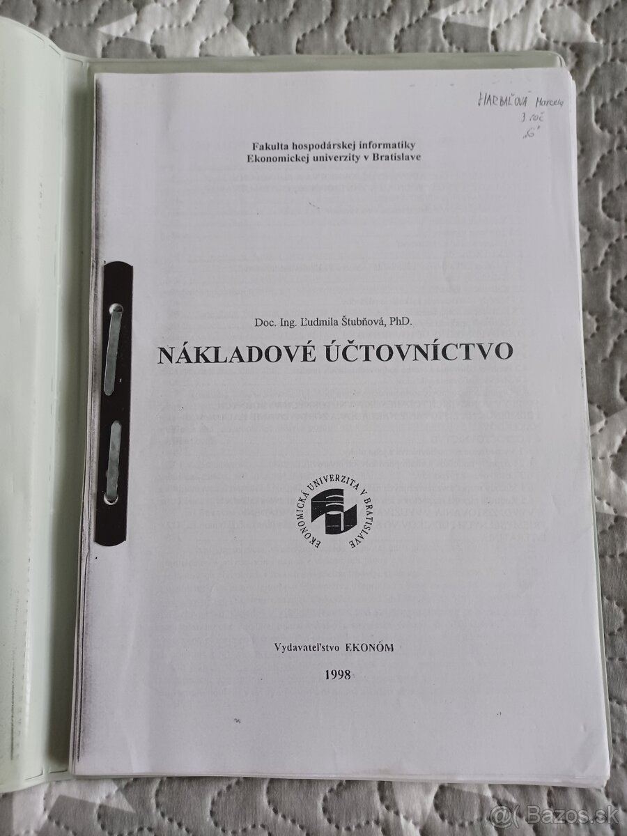 Knihy skripta ucebnice PHF EU podnikovohospodarska fakulta - 14