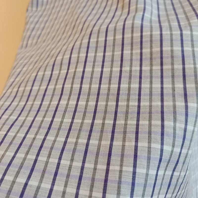 GANT colorado melange fialová pruhovaná košeľa kockovaná M - 14