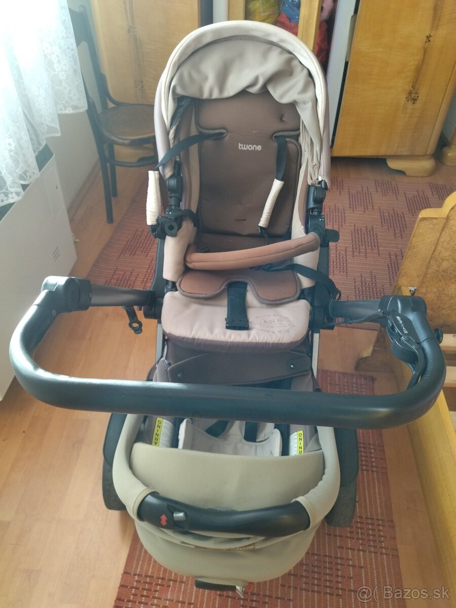 Kočík pre dvojičky-surodenecky - 14