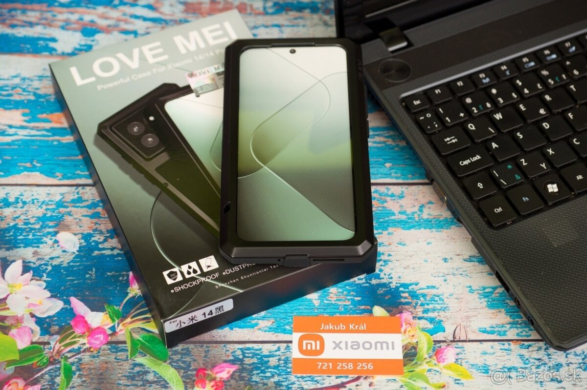 Originálne Love Mei púzdra pre Xiaomi - 14