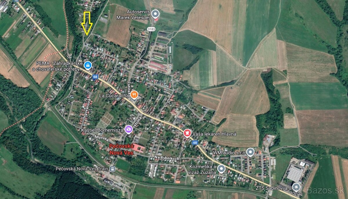 NA PREDAJ NEHNUTEĽNOSŤ PEČOVSKÁ NOVÁ VES – SABINOV - LIPANY - 14