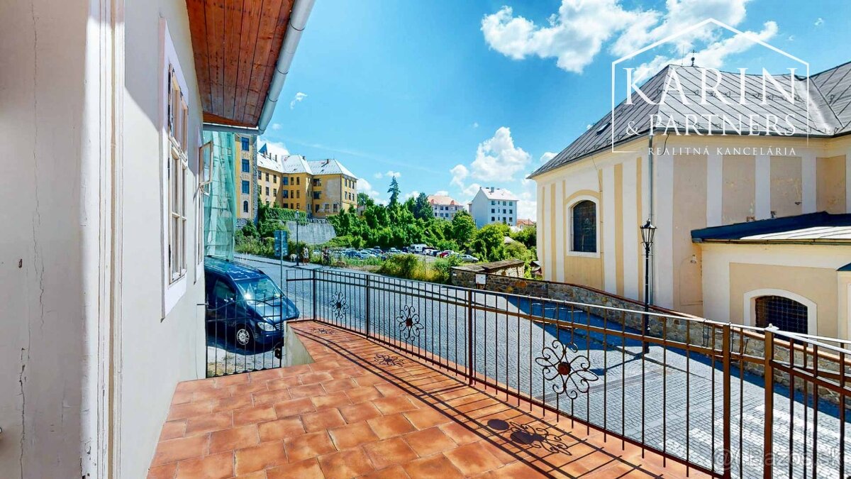 Zabehnutý Mezonet s Terasou a výhľadom na Banskú Štiavnicu - 14